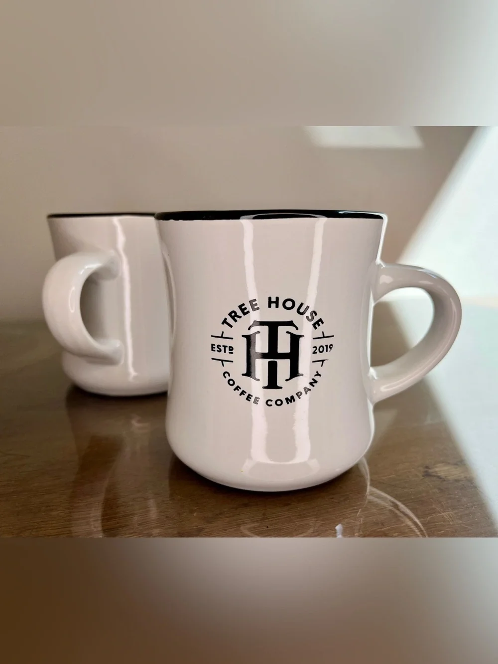 Tree House Coffee Company - Sino Singware 11oz Mugs, Pair (2) Tree House Brewing
